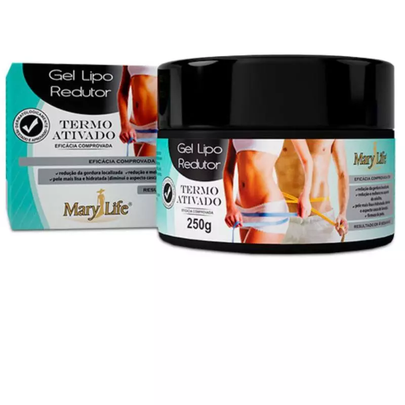 Gel Lipo Redutor Termo Ativador MARY
