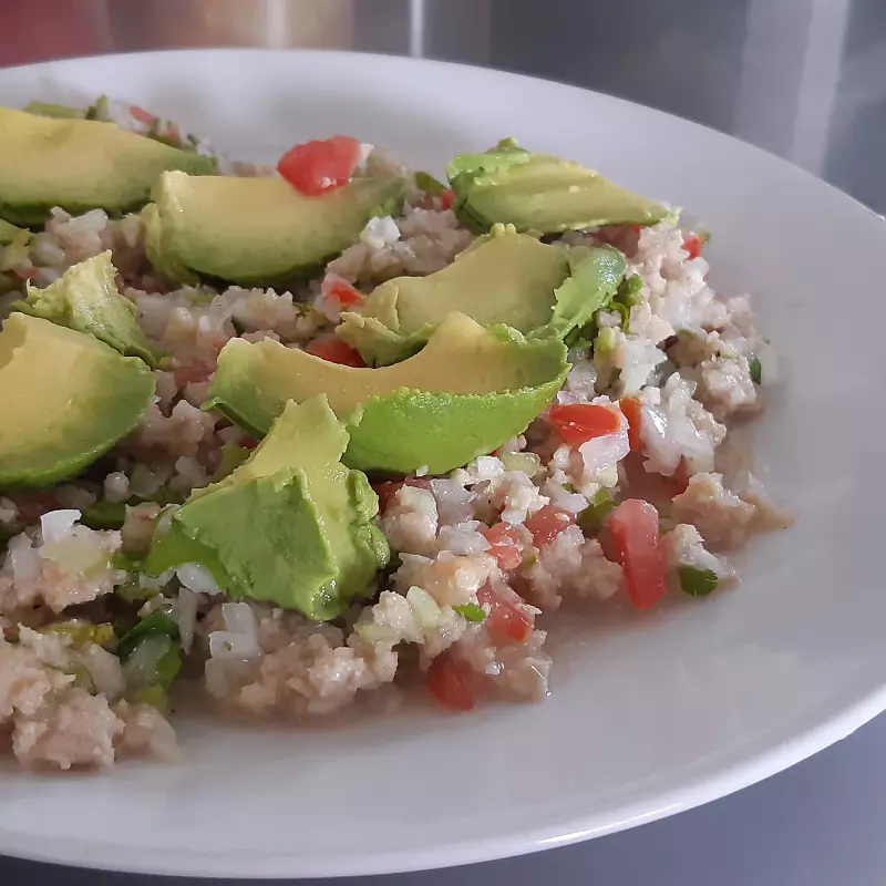 Plato grande de ceviche