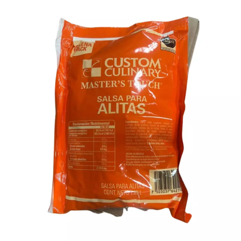 POUCH CUSTOM SALSA BUFALO 2KG