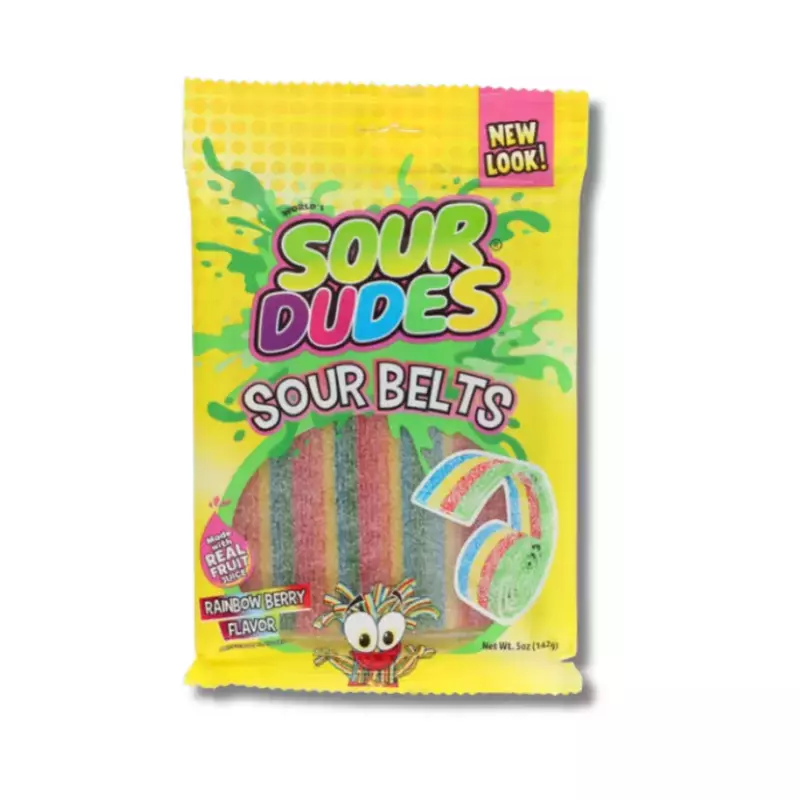 Sour dudes sour belts