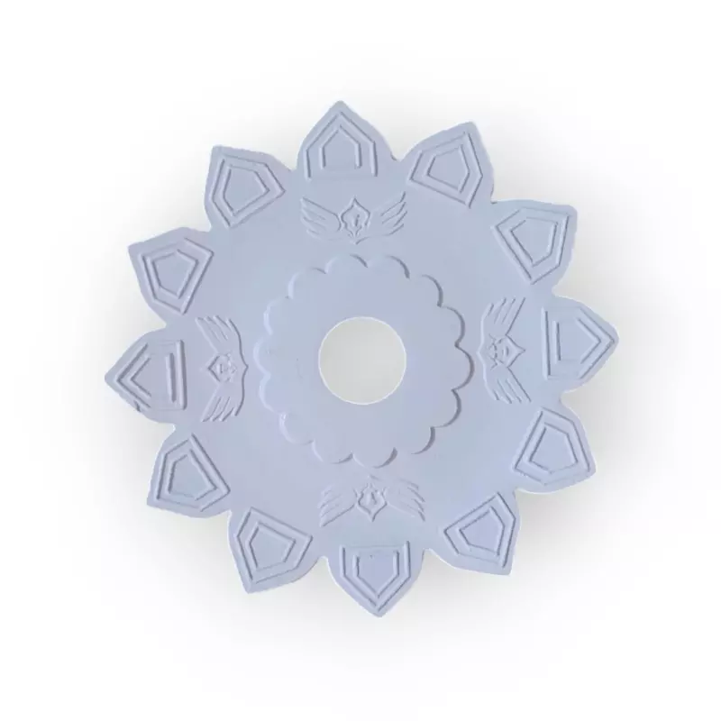 Prato Judith Inox Lotus Branco