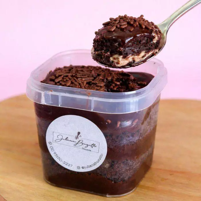 Bolo no Pote - Brigadeiro