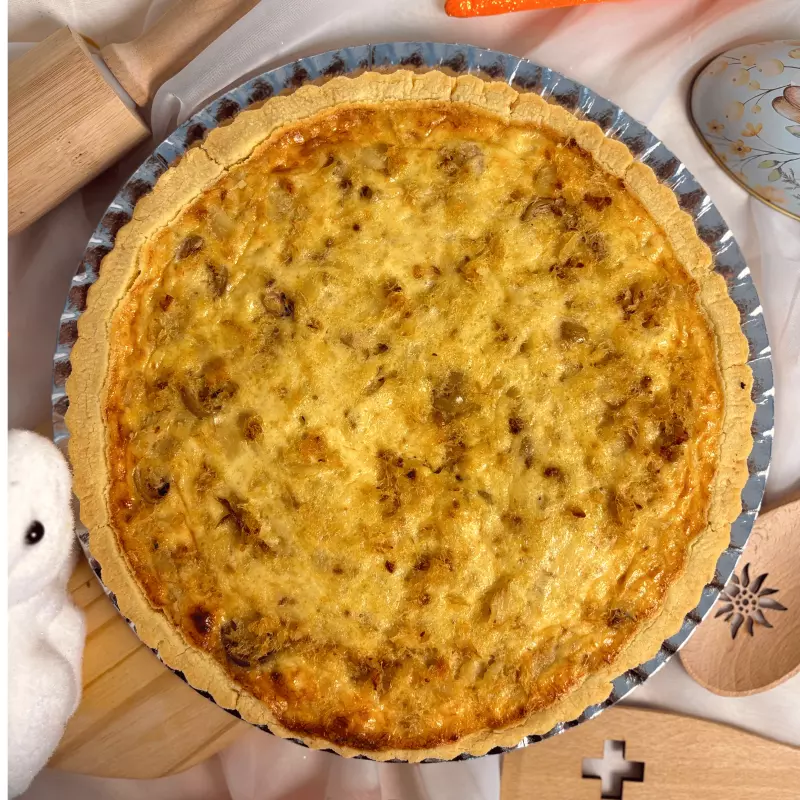 QUICHE DE BACALHAU