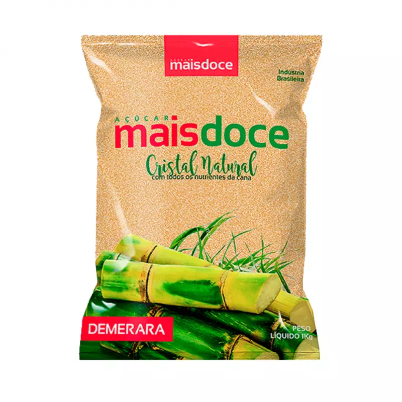 Açúcar Demerara Mais Doce 1Kg(3690)