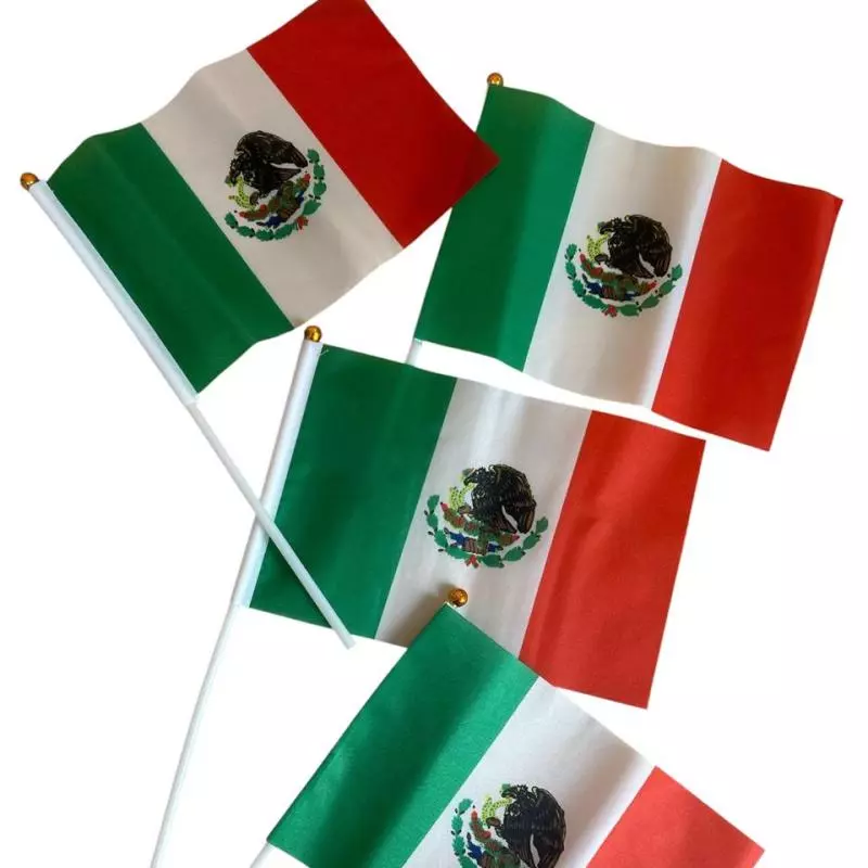 Bandeira Mexicana de Tecido