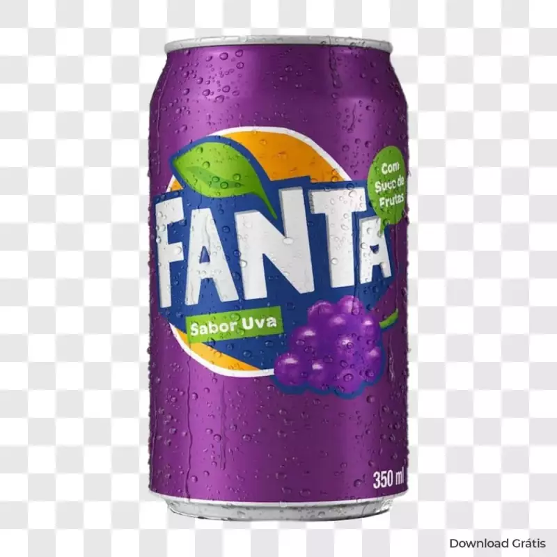 Fanta Uva Lata 350ml