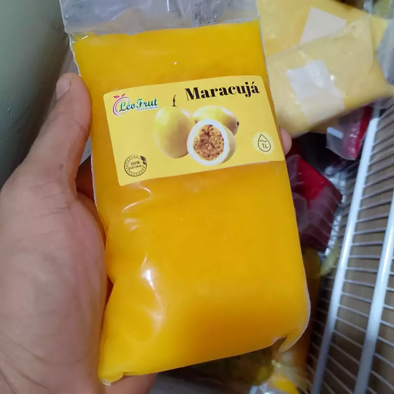 POLPA MARACUJÁ - SEM SEMEMTE