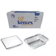 BANDEJA ALUM. RET. KENTEX 250ML 32MM