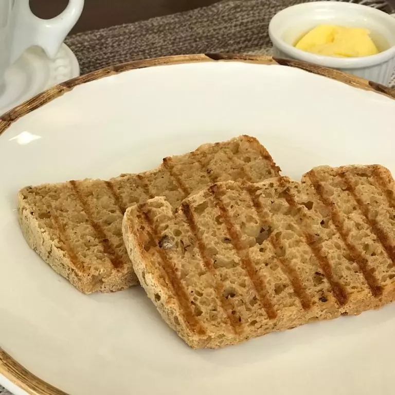 Pão Dengo na chapa