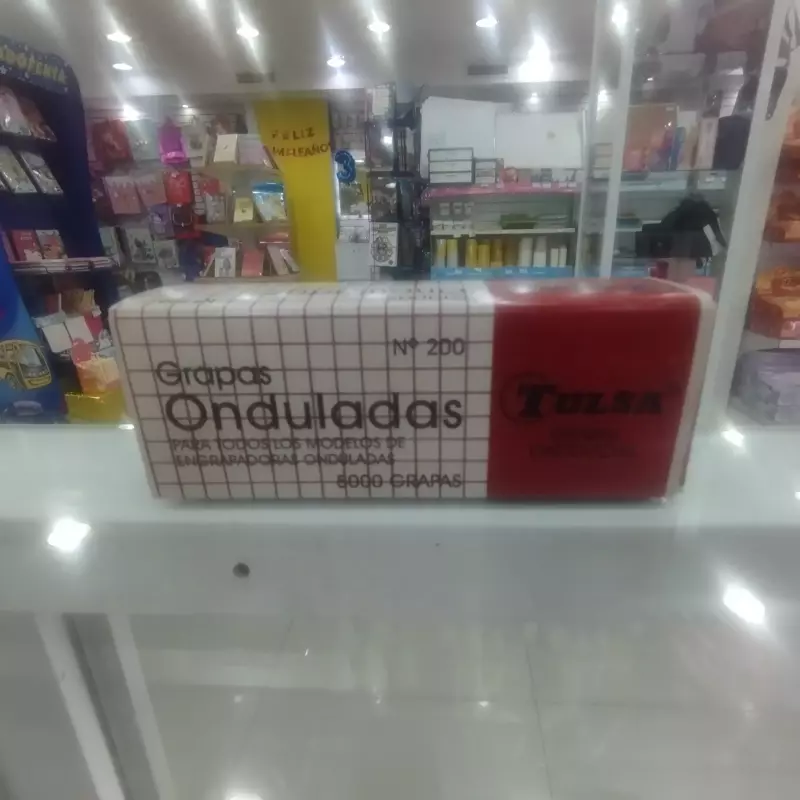 Grapas onduladas