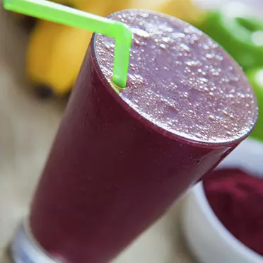 Vitamina Açaí com Banana e Laranja