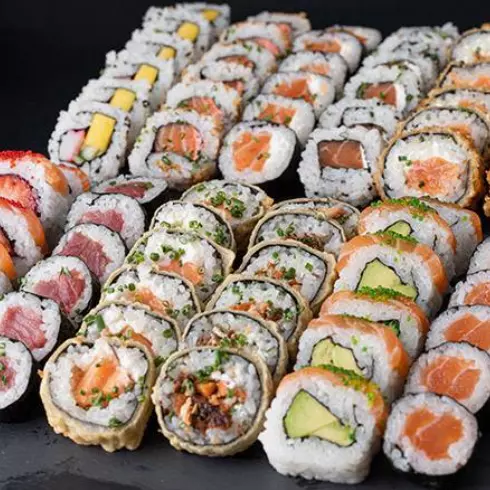 Combo 84 Rolls Salmão