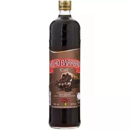 Cachaça Velho Barreiro Café 910ml