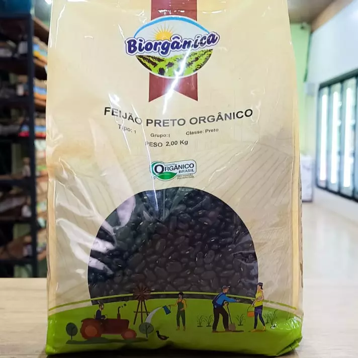 FEIJÃO PRETO ORG. 2kg