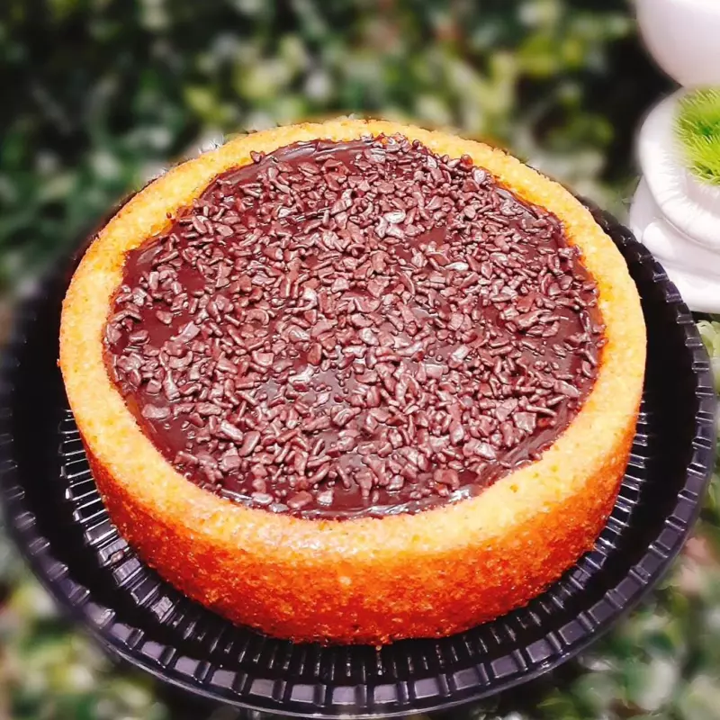 Bolo Piscina de Cenoura