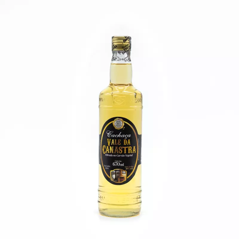 1288 - Cachaça Ouro sem Capa 670ml Vale da Canastra