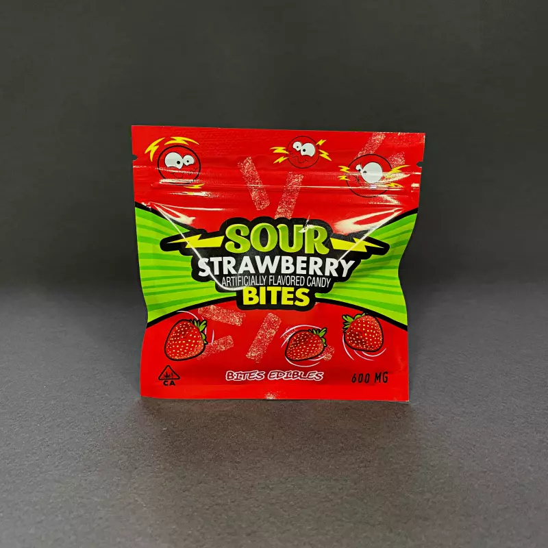 Sour Strawberry Bites