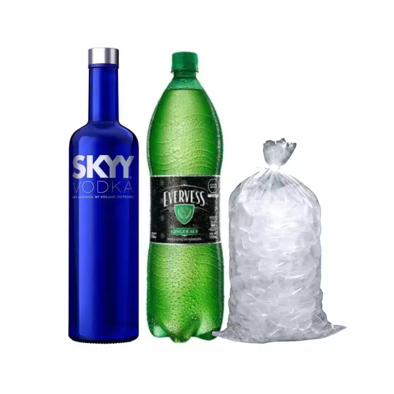 COMBO SKYY VODKA 750ML