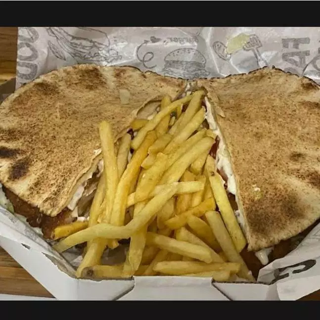 BEIRUTE DE FRANGO C/ BATATA