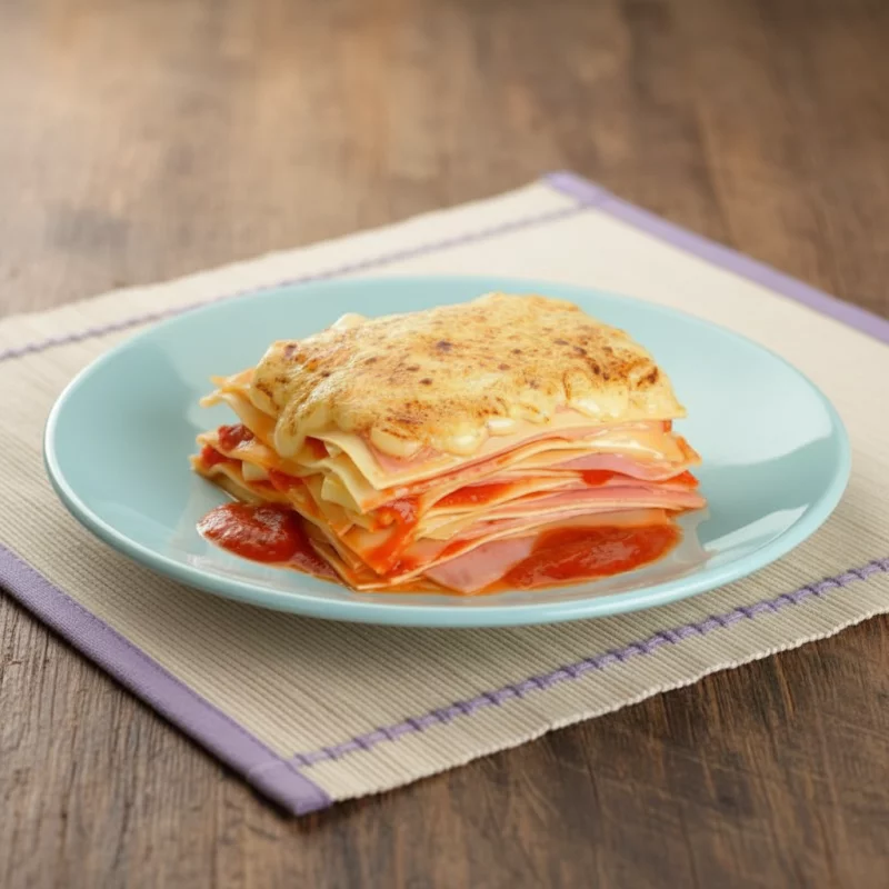 LASANHA PRESUNTO E QUEIJO