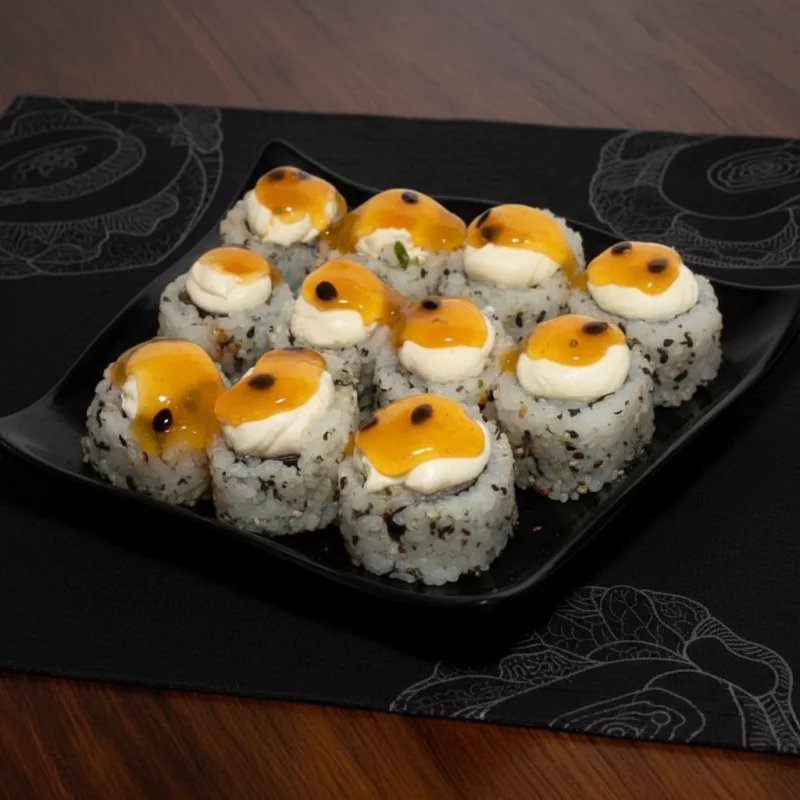 URAMAKI MARACUJA 8 PEÇAS