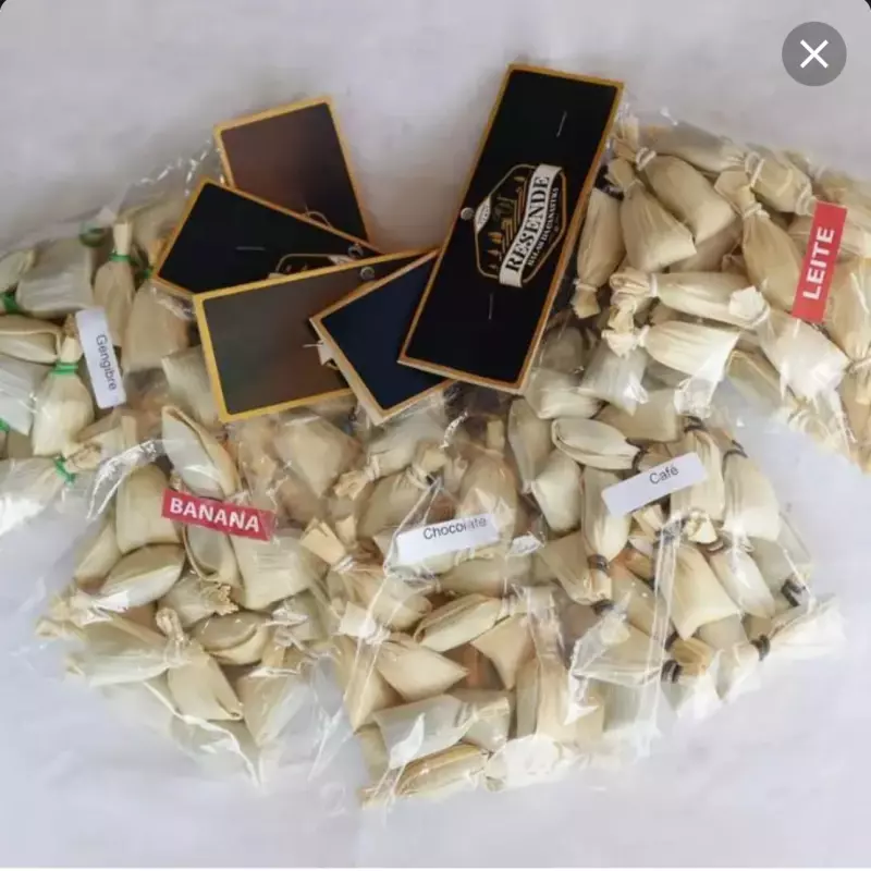 Bala de Leite na Palha