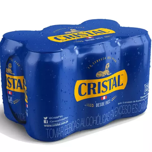 Cristal Pack 6 Unds - Lata 355ML