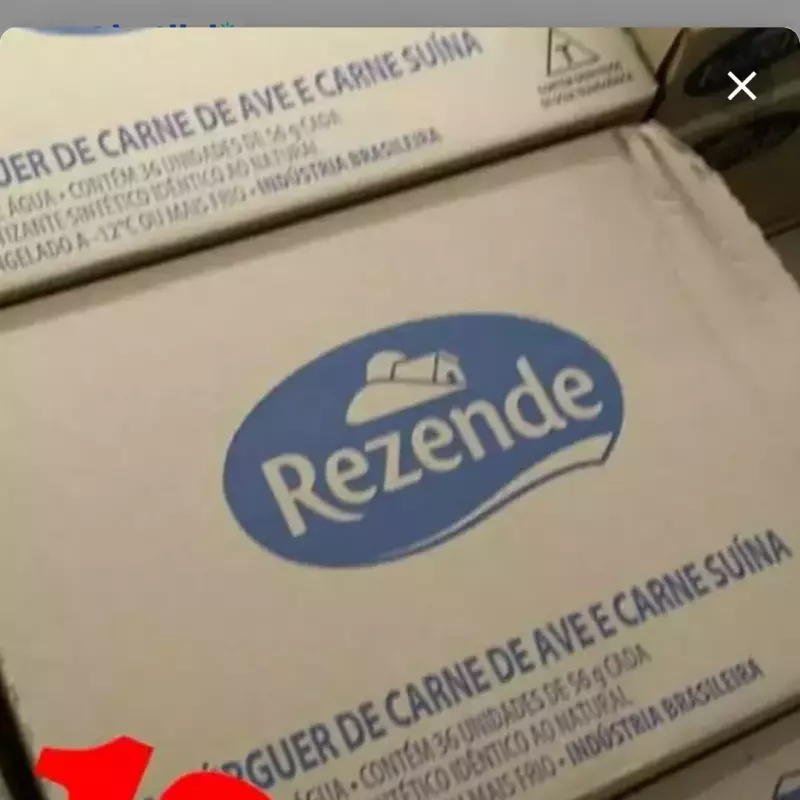 Cx Hambúrguer Rezende 36 unidades