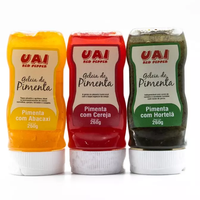 Geleia e Molho de Pimenta Uai