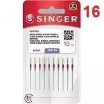 038 Agulha p/ maquina c/ 10 un Nº 16