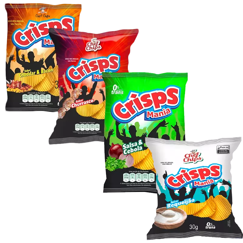Batata Chips Mania Sabor 30 gr