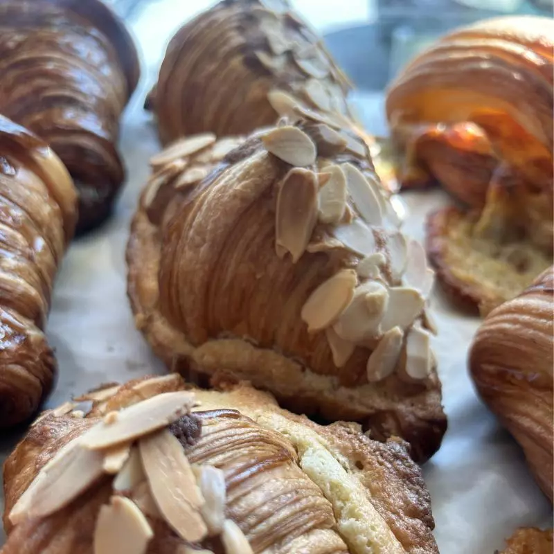 Croissant de amêndoas