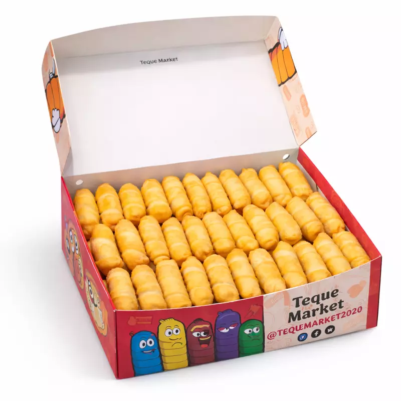 40 TEQUEÑOS FIESTA DE QUESO FRITOS