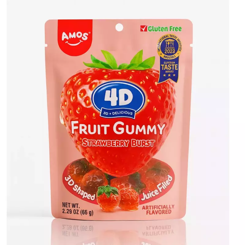 Amos 4D Fruit Gummy Strawberry 2.29o