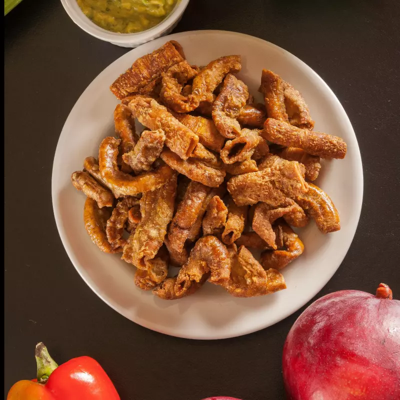 CHUNCHULLA CON GUACAMOLE