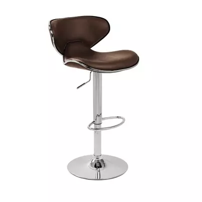 Banqueta Shell Cromada