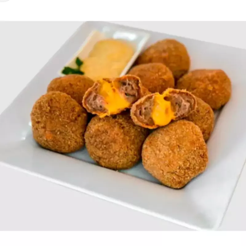 Disquinho de costela, bacon, cheddar