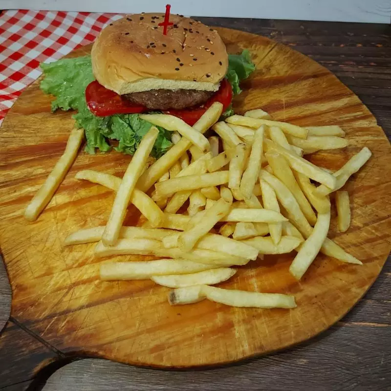 Hamburguesa comun
