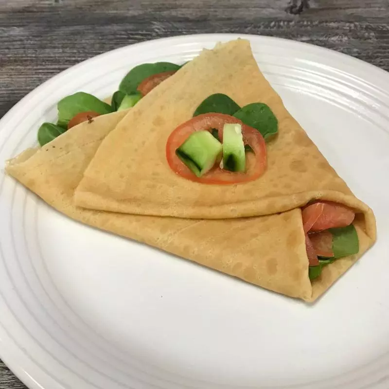 6.Veggie Crepe