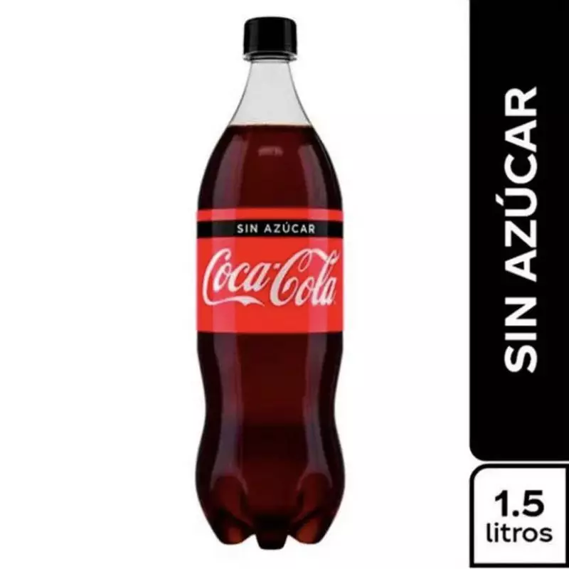 Coca Cola Sin Azúcar 1.5lt