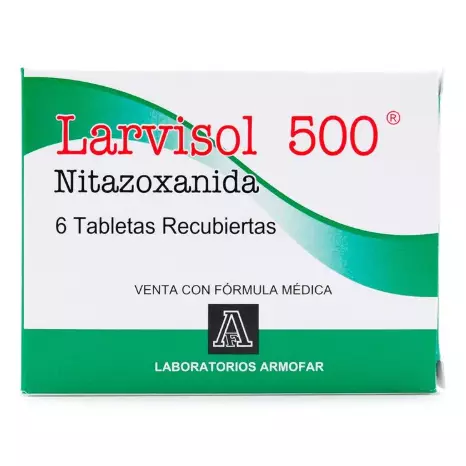 LARVISOL 500 6 TABLETAS