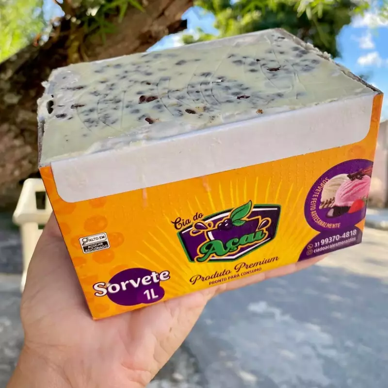 Sorvete de Bis e Oreo