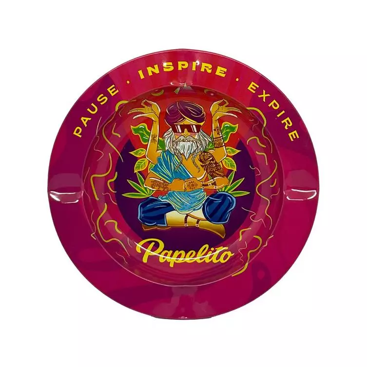 Cinzeiro Metal - Papelito Guru