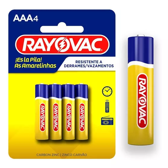 *PROMO* Pilha Rayovac AAA Pequena