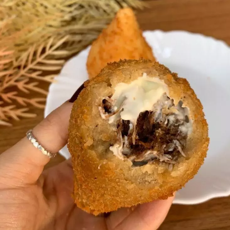 Coxinha especial Costela+CreamCheese