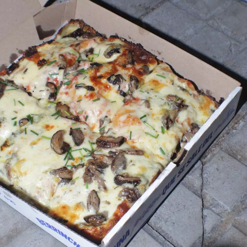 Hongos, Queso Azul y Nueces