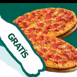 Promoção de 2 pizzas 30 cm ou 35 cm