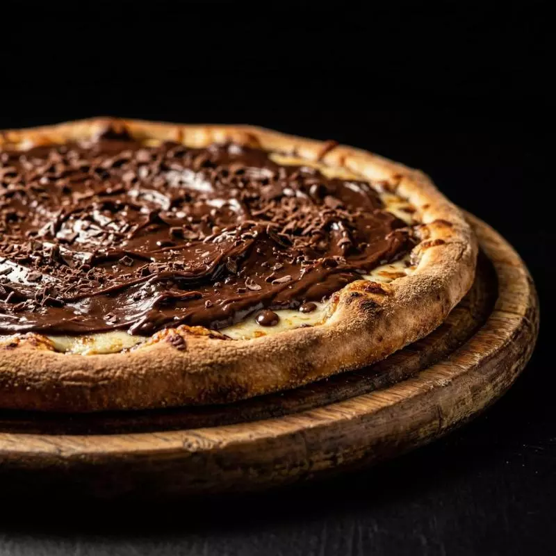 Pizza de Chocolate