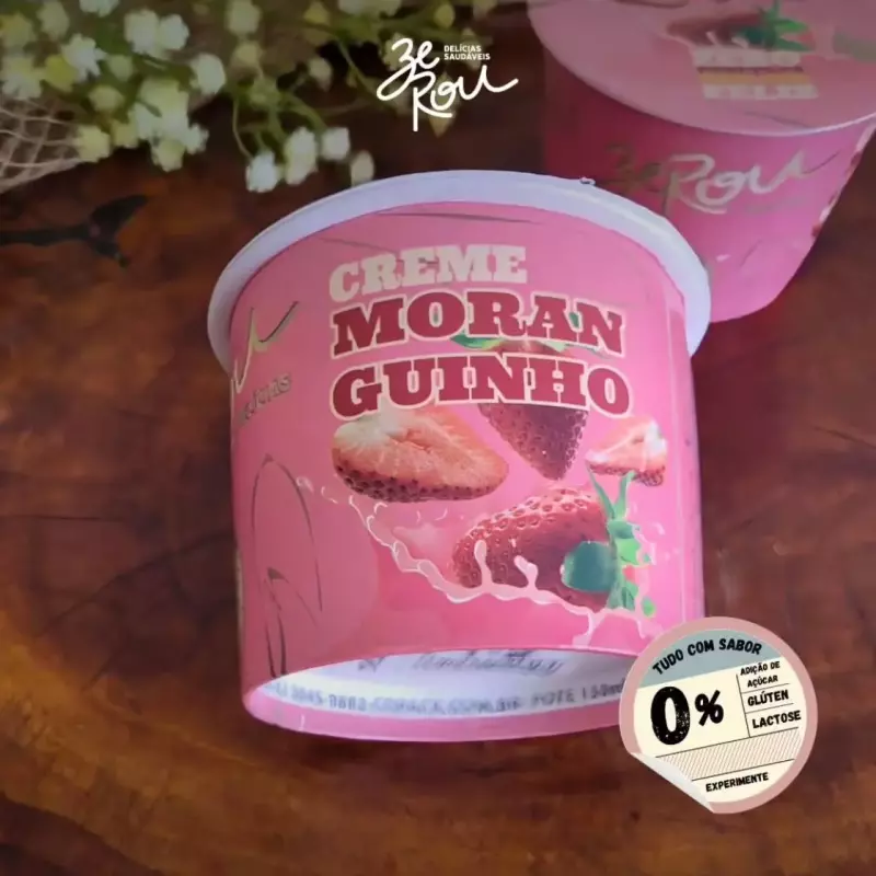 Creme Moranguinho zerou