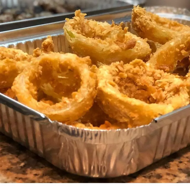 Bandeja de Aros de Cebolla